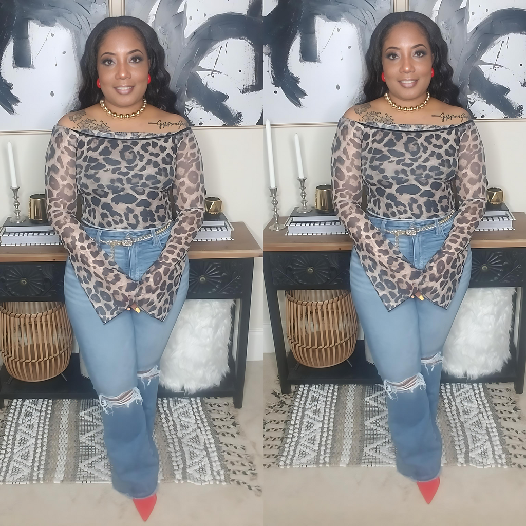 Leopard Top